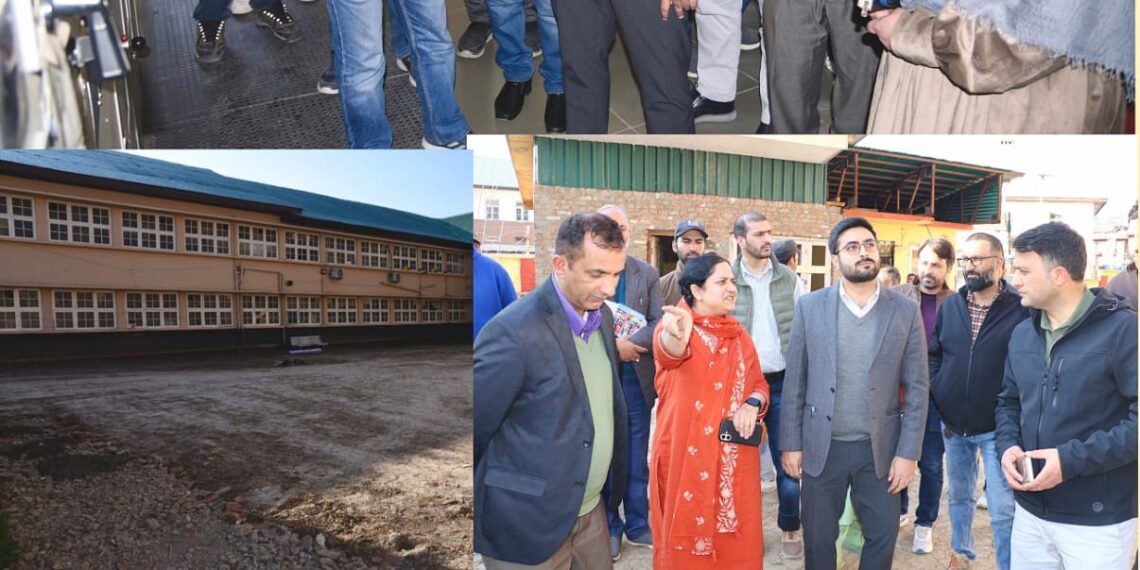 DC Srinagar, Principal GMC inspect commissioning of 10 MVA Receiving Station for GMC & Associated Hospitals to further augment uninterrupted seamless power supply