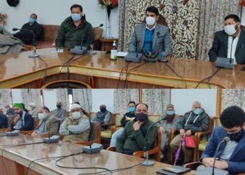 DC Srinagar interacts with religious leaders, Sajada Nasheens, Imams, Khateebs, Auqaf members