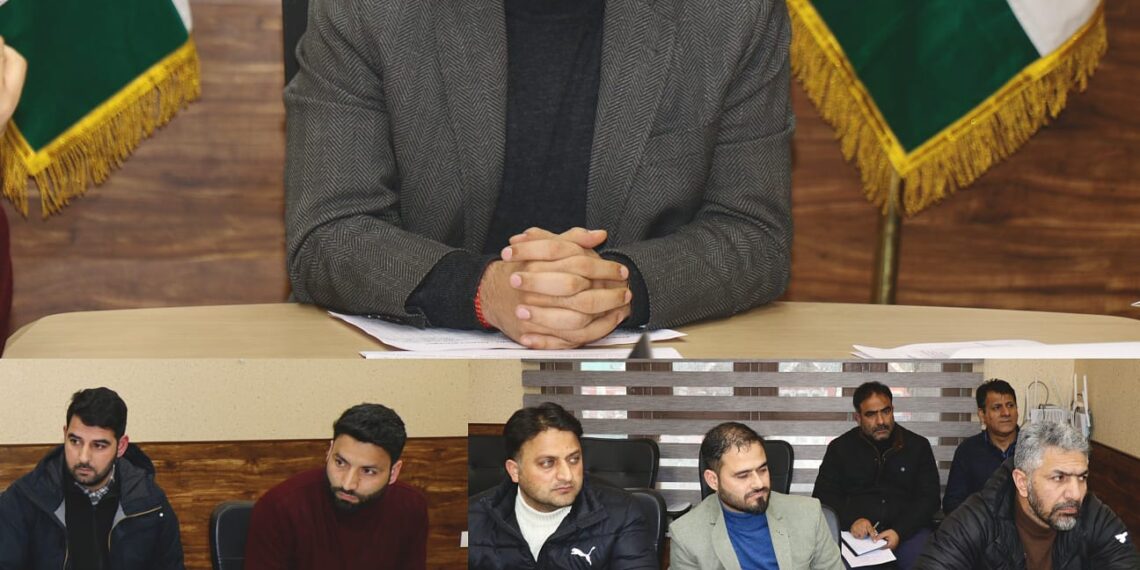 DC Srinagar reviews Tehsil-wise progress on key Revenue matters