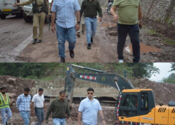 DC inspects Chandak-Mandi Road, Key developmental works in Poonch