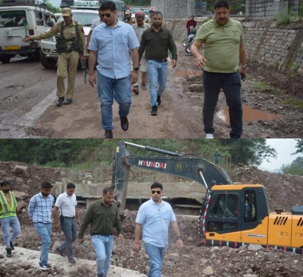 DC inspects Chandak-Mandi Road, Key developmental works in Poonch