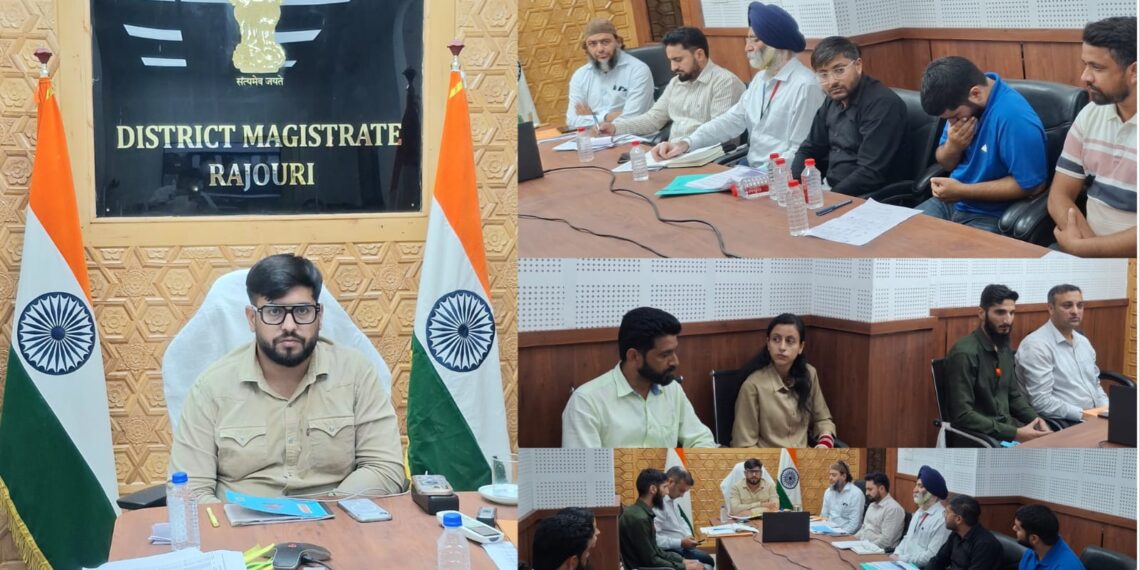 DC reviews implementation of Mission YUVA in Rajouri district
