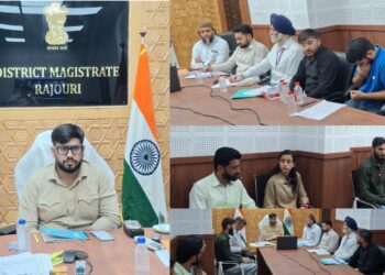 DC reviews implementation of Mission YUVA in Rajouri district