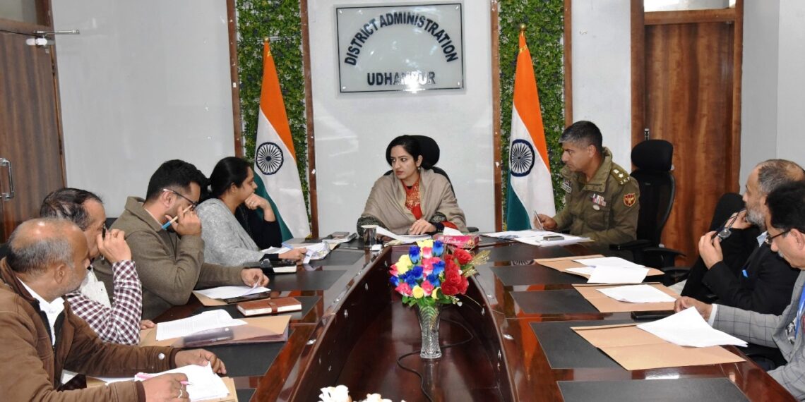 DC Udhampur reviews preparedness for Intensified Pulse Polio Drive