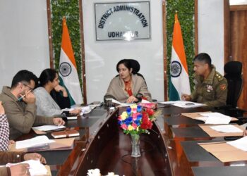 DC Udhampur reviews preparedness for Intensified Pulse Polio Drive