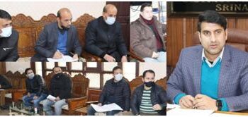 DC Srinagar chairs DLIC meet