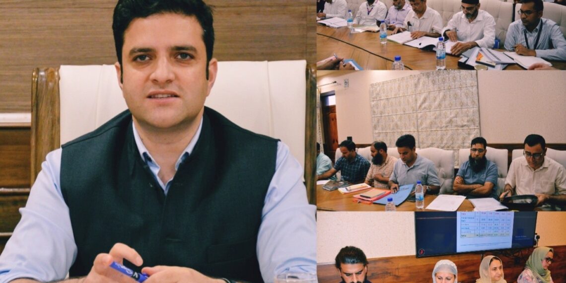 96th DLRC, DCC meeting reviews Banking Performance, Financial Inclusion in Budgam