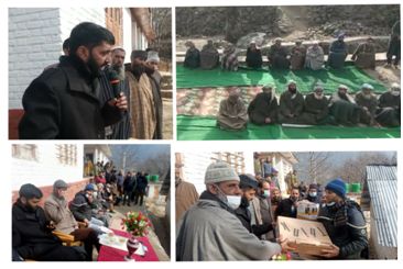 Chairman DDC Ang concludes 2 day tour to Pahalgam block