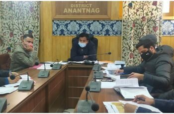 DDC Ang chairs meeting of officers of NHIDCL, 38 grievances of objectors discussed, most resolved on spot