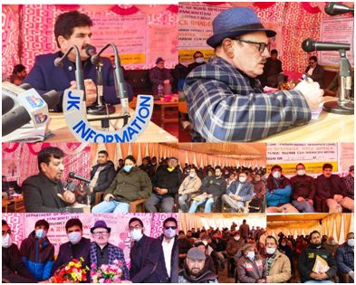 DDC Chairman Doda holds public grievance redressal camp at Bhalra