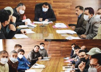 DDC Doda reviews performance of PDD under Area Development Plan, B2V scheme