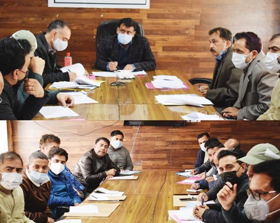 DDC Doda reviews performance of PDD under Area Development Plan, B2V scheme