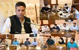 DDC Kulgam reviews functioning of KPDCL, I&FC Deptt’s in the distt