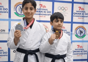 After UT Gold, Srinagar Brothers Excel at National Platform in Qwan Ki Do