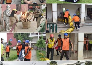 DDMA conducts Mock Drill Exercise at DPL Pulwama