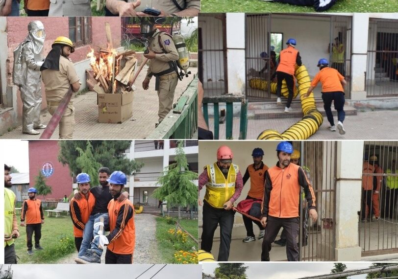 DDMA conducts Mock Drill Exercise at DPL Pulwama