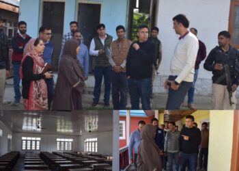 DEO Inspects Institutions for Finalization of Dispatch, Collection Centres for Upcoming Bye-Elections To 27-C AC B’gam