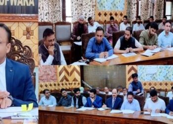 DEO Kupwara reviews progress under SSR-2022