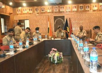 DGP Reviews security arrangements at Bla ahead of HM Amit Shah’s visit to J&K