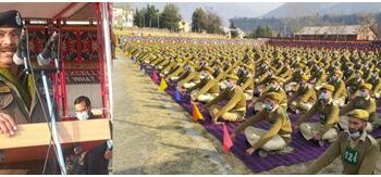 DGP J&K visits PTS Manigam, addresses Trainees’ Darbar