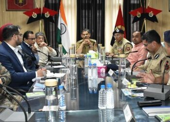 DGP J&K, GOC 16 Corps Co-chaired joint security review meeting in Poonch