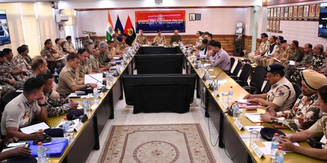 DGP J&K chairs security review meeting ahead of Shri Amarnathji Yatra at PCR Kashmir