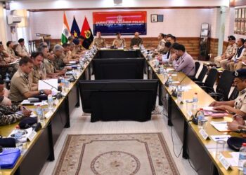 DGP J&K chairs security review meeting ahead of Shri Amarnathji Yatra at PCR Kashmir
