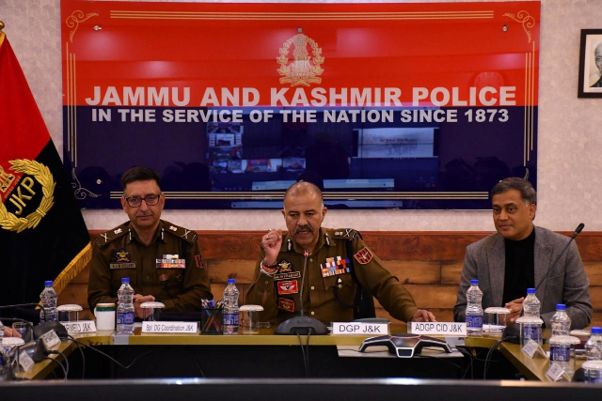 DGP Nalin Prabhat reviews operational preparedness of J&K Police formations