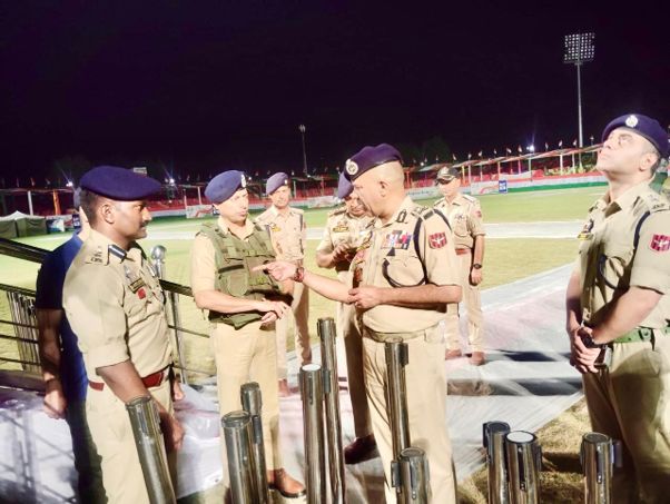 Ahead of I-Day, DGP Prabhat reviews security preparedness across Srinagar, north Kashmir
