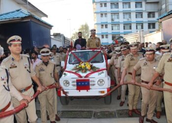 DGP Swain Gets A Warm farewell On His Superannuation