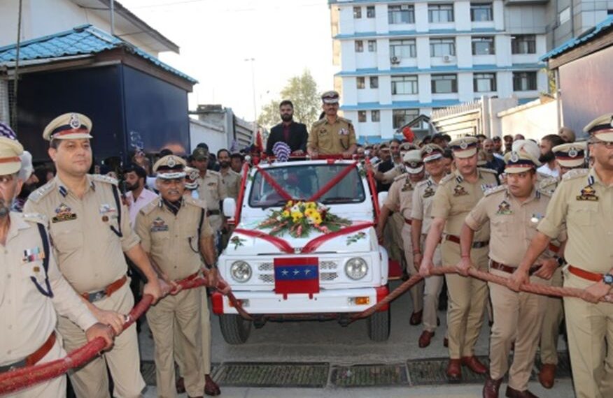 DGP Swain Gets A Warm farewell On His Superannuation