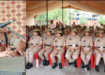 DGP Swain visits Doda, hands over appointment orders to SPOs, Hails JKP for Courage, Dedication