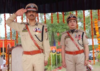 DGP Swain welcomes pass out of 30th BRTC at SPS PTS Kathua