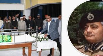 DGP, ranks of JKP condole untimely demise of ADGP Masud Choudhary (Retd)
