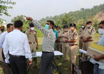 DGP visits PCR Jammu & Pragalta, Inspects digital gadgets in PCR & site plan for establishing women Battalion Hqrs