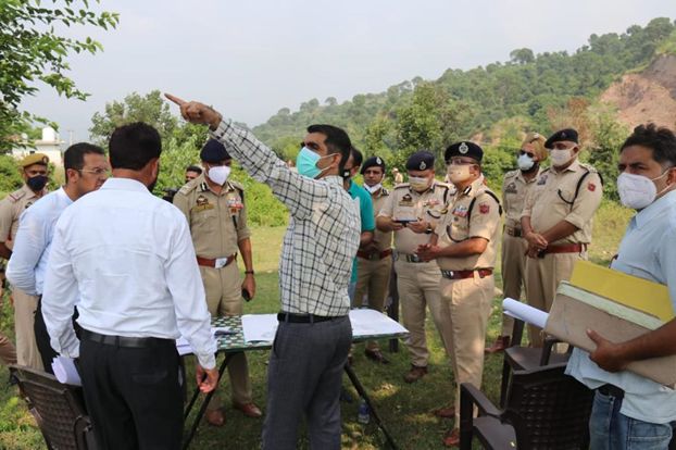 DGP visits PCR Jammu & Pragalta, Inspects digital gadgets in PCR & site plan for establishing women Battalion Hqrs