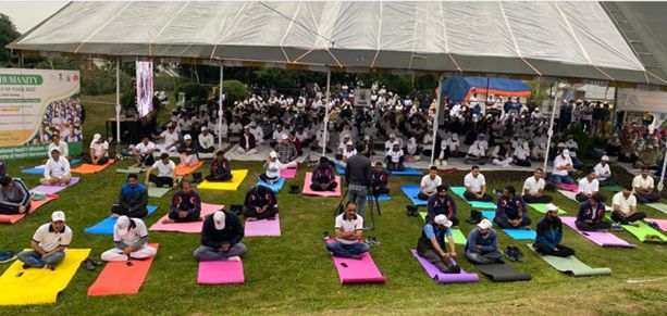 DHSK celebrates 8th Int’l Yoga Day