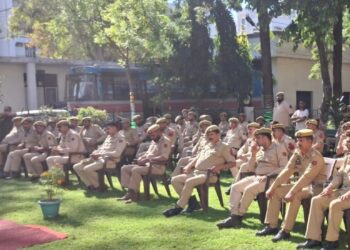 DIG Railways J&K Assesses Security, Operational Readiness at GRP Jmu
