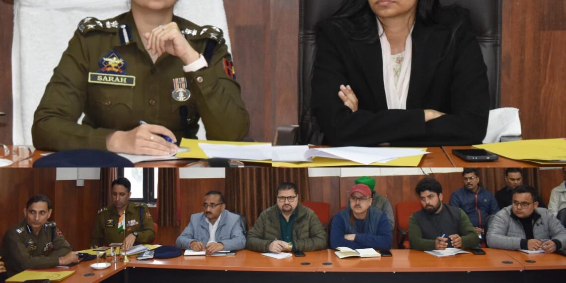 DIG, DC review arrangements for Mahashivratri Mela 2026 at Shri Shiv Khori Shrine