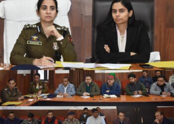 DIG, DC review arrangements for Mahashivratri Mela 2026 at Shri Shiv Khori Shrine