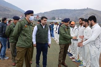 DIG North Kmr inaugurates U-19 Cricket Tournament at Bla