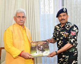 DIG Sashastra Seema Bal (SSB) Jammu called on LG