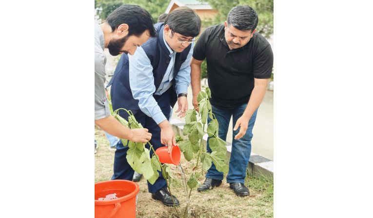 DIPR celebrates Swachhta Pakhwada, Dir Information leads plantation, cleanliness drives