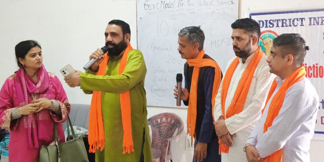 DIPR organises drug de-addiction awareness programme at Govt Boys HSS Samba