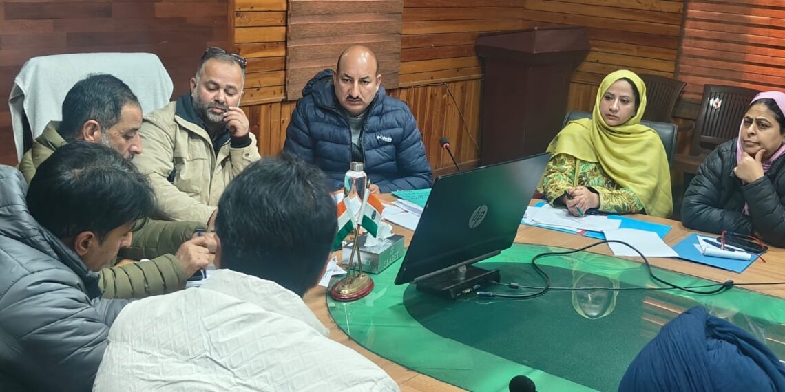 Dir Agriculture (K) reviews expenditure under HADP, Capex , CSS in Srinagar