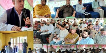 Director Sericulture Kashmir visits Allachizab Village in Kupwara