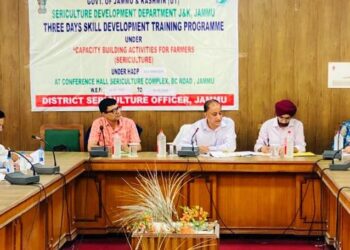 Director Sericulture reviews spring rearing performance, cocoon marketing support