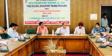 Director Sericulture reviews spring rearing performance, cocoon marketing support