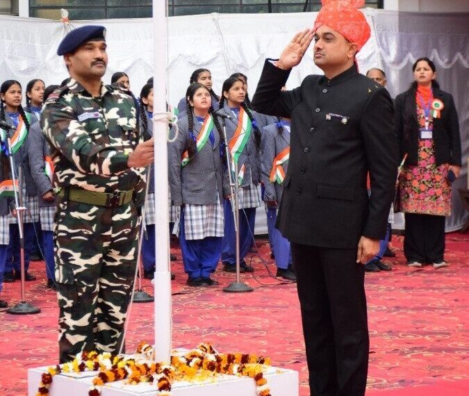 77th Republic Day 2026 celebrated at Divisional Commissioner Office