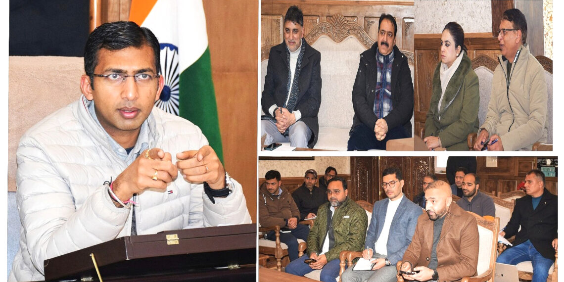 Div Com-(K) Reviews Progress of Operationlisation of 60 MLD STP for Srinagar city